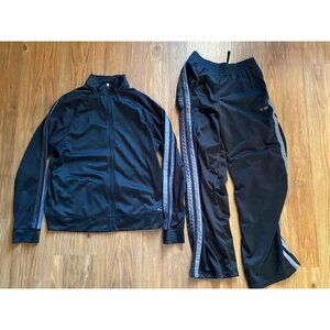 Champs Black and Gray Track Suit (Medium)